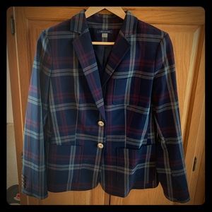 Tommy Hilfiger Plaid Blazer
